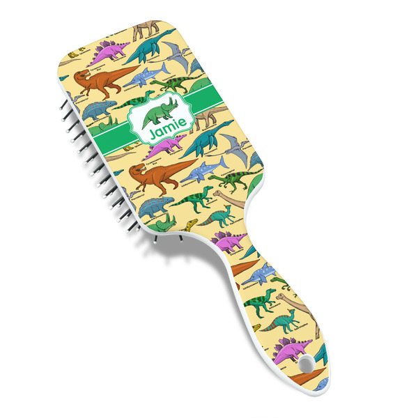 Dinosaurs Hair Brush - Angle View