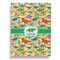 Dinosaurs House Flags - Single Sided - FRONT