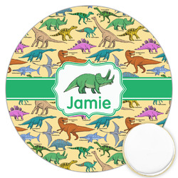 Dinosaurs Printed Cookie Topper - 3.25" (Personalized)