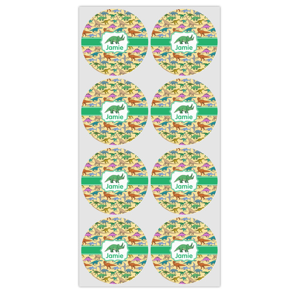 Dinosaurs Icing Circle - Medium - Set of 8
