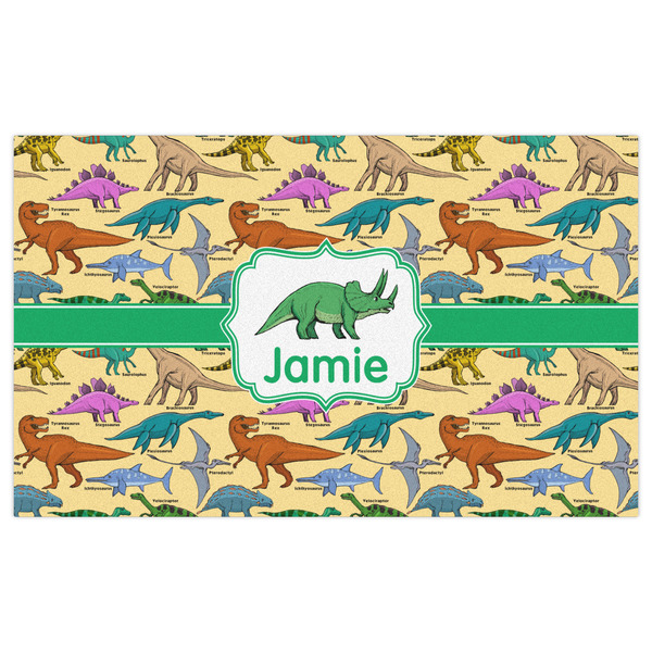Dinosaurs Indoor / Outdoor Rug - 3'x5' - Front Flat