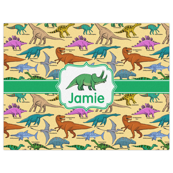 Dinosaurs Indoor / Outdoor Rug - 6'x8' - Front Flat