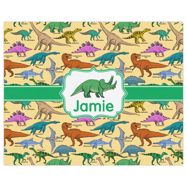 Dinosaurs Indoor / Outdoor Rug - 8'x10' - Front Flat