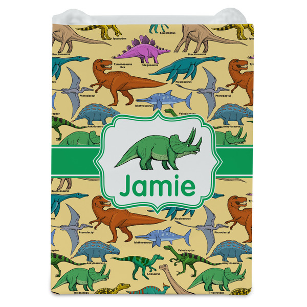 Dinosaurs Jewelry Gift Bag - Gloss - Front