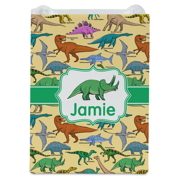 Dinosaurs Jewelry Gift Bag - Matte - Front