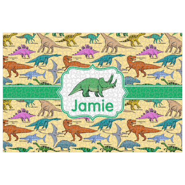 Custom Dinosaurs Jigsaw Puzzle - 1000-piece (Personalized)
