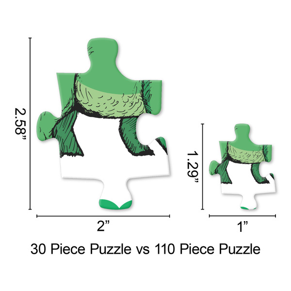 Dinosaurs Jigsaw Puzzle - Piece Comparison