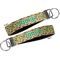 Dinosaurs Key-chain - Metal and Nylon - Front and Back
