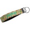 Dinosaurs Webbing Keychain FOB with Metal