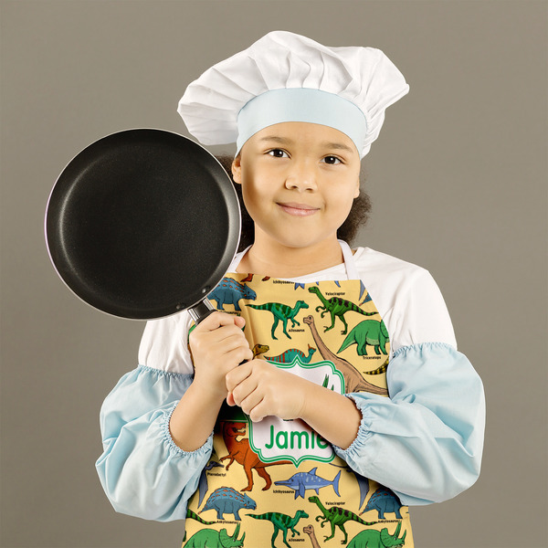 Dinosaurs Kid's Aprons - Medium - Lifestyle