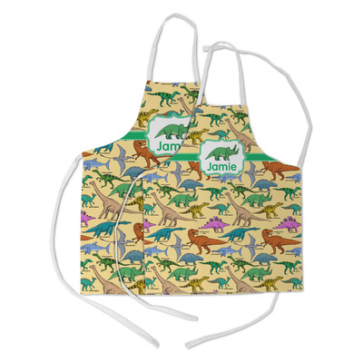Dinosaurs Kid's Apron w/ Name or Text
