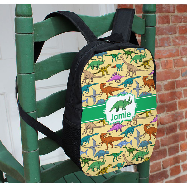 Dinosaurs Kids Backpack - In Context
