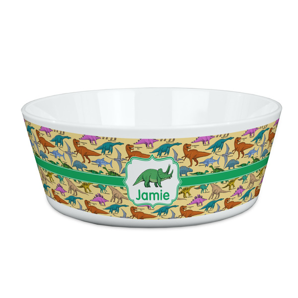 Custom Dinosaurs Kid's Bowl (Personalized)