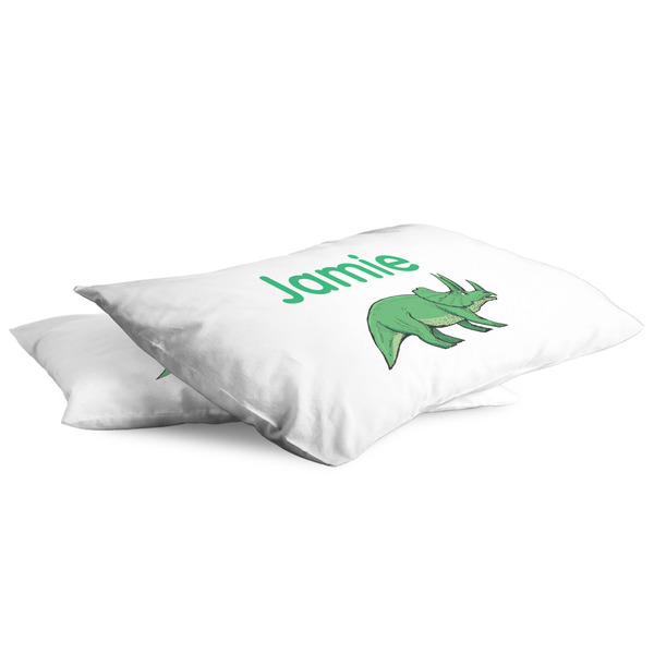 Dinosaurs King Pillow Case - TWO (partial print)