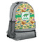 Dinosaurs Large Backpack - Gray - Angled View