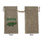 Dinosaurs Large Burlap Gift Bags - Front Approval