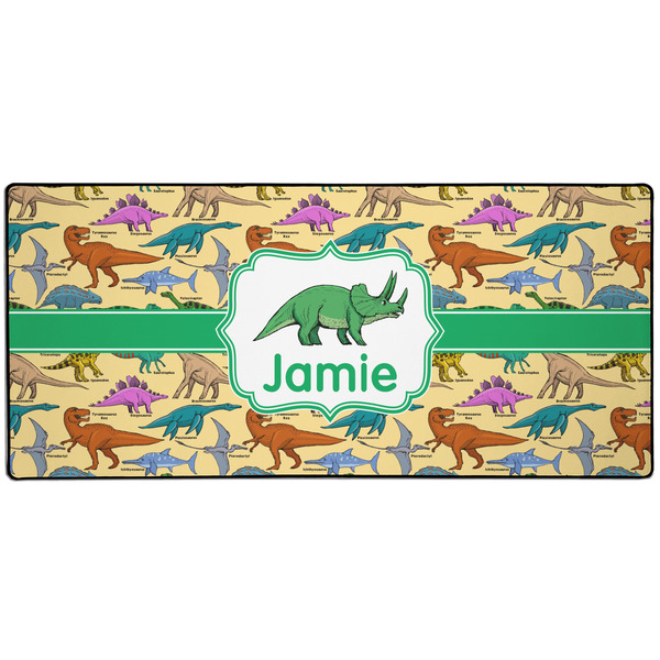 Custom Dinosaurs 3XL Gaming Mouse Pad - 35" x 16" (Personalized)