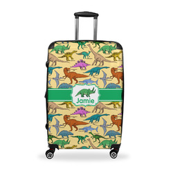 Dinosaurs Suitcase - 28" Large - Checked w/ Name or Text