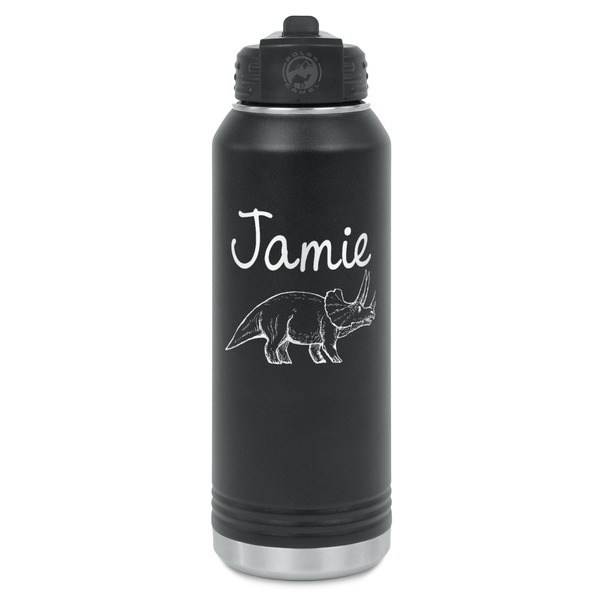 Custom Dinosaurs Water Bottles - Laser Engraved (Personalized)