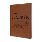 Dinosaurs Leather Sketchbook - Small - Double Sided (Personalized)