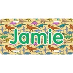 Dinosaurs Front License Plate (Personalized)