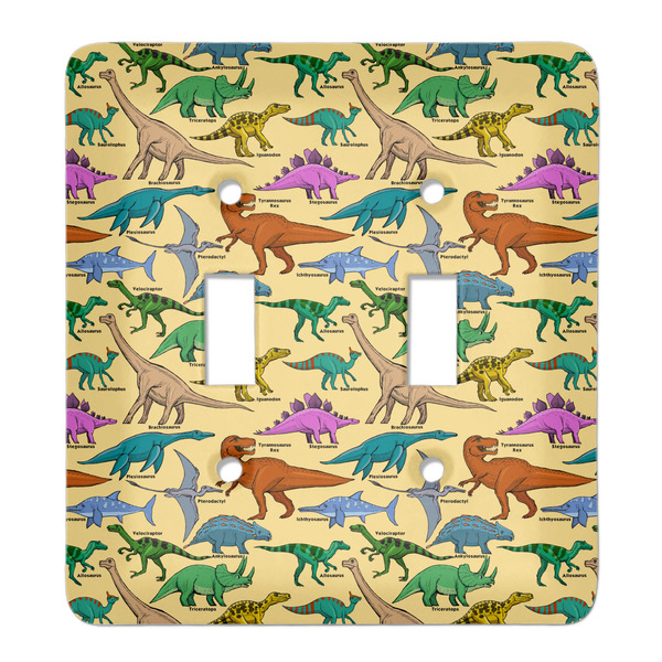 Custom Dinosaurs Light Switch Cover (2 Toggle Plate)