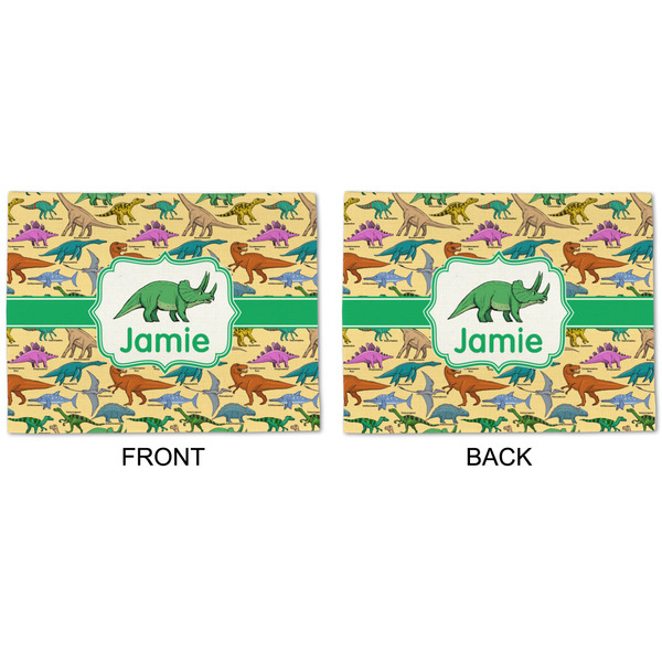 Dinosaurs Linen Placemat - APPROVAL (double sided)