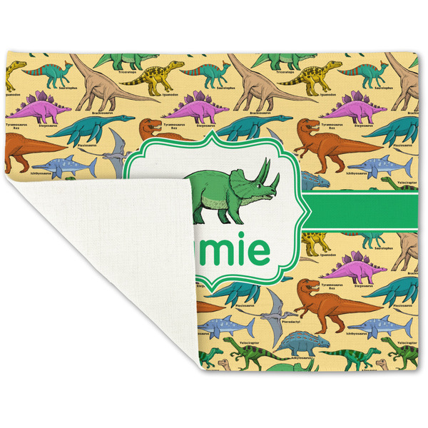 Dinosaurs Linen Placemat - Folded Corner (single side)