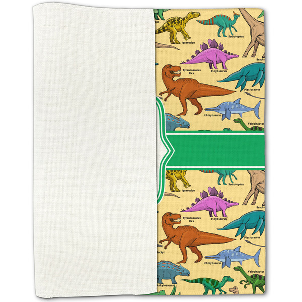 Dinosaurs Linen Placemat - Folded Half