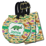Dinosaurs Plastic Luggage Tag (Personalized)