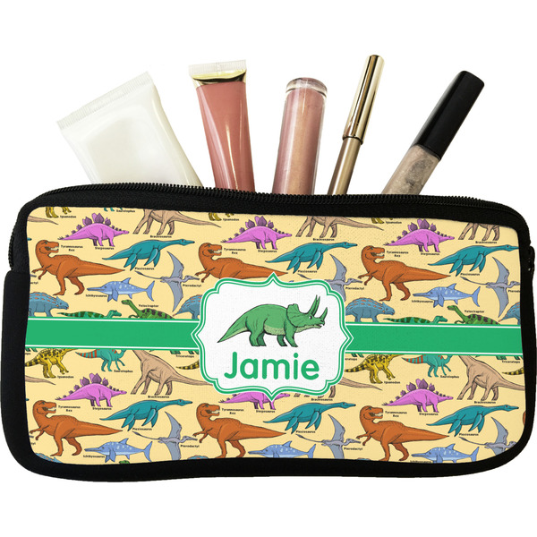 Custom Dinosaurs Makeup / Cosmetic Bag (Personalized)