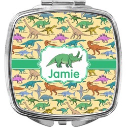 Dinosaurs Compact Makeup Mirror (Personalized)