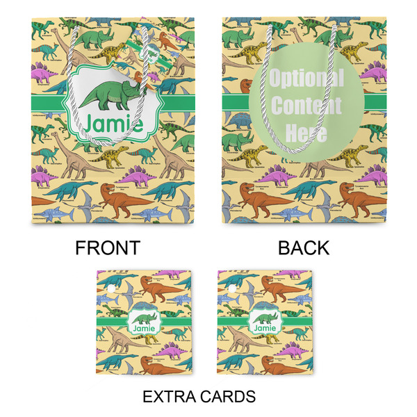 Dinosaurs Medium Gift Bag - Approval