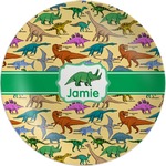Dinosaurs Melamine Plate (Personalized)