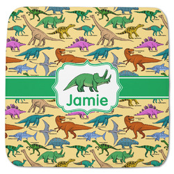 Dinosaurs Memory Foam Bath Mat - 48"x48" (Personalized)