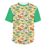 Dinosaurs Men's Crew T-Shirt - 2X Large