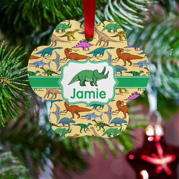Dinosaurs Metal Paw Ornament - Lifestyle