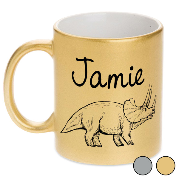 Dinosaurs Metallic Mugs