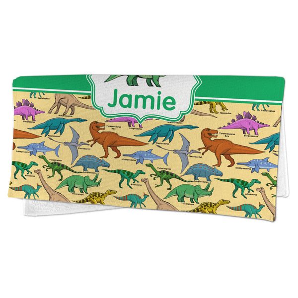 Dinosaurs Microfiber Dish Rag - FOLDED (half)