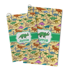 Dinosaurs Microfiber Golf Towel (Personalized)
