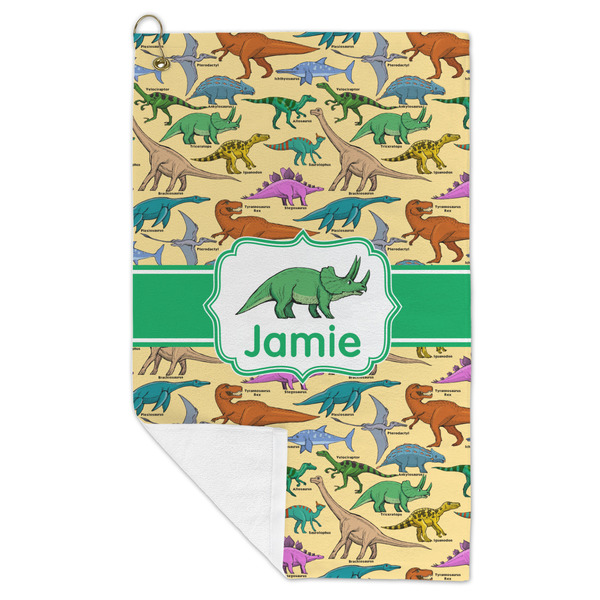 Dinosaurs Microfiber Golf Towels - FOLD