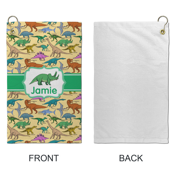 Dinosaurs Microfiber Golf Towels - Small - APPROVAL