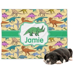 Dinosaurs Dog Blanket (Personalized)