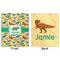 Dinosaurs Minky Blanket - 50"x60" - Double Sided - Front & Back