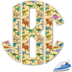 Dinosaurs Monogram Iron On Transfer - Up to 9"x9" (Personalized)