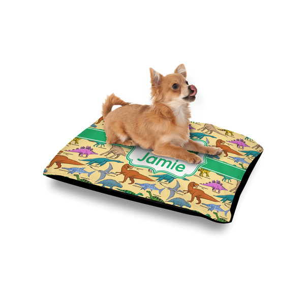 Dinosaurs Outdoor Dog Beds - Small - IN CONTEXT