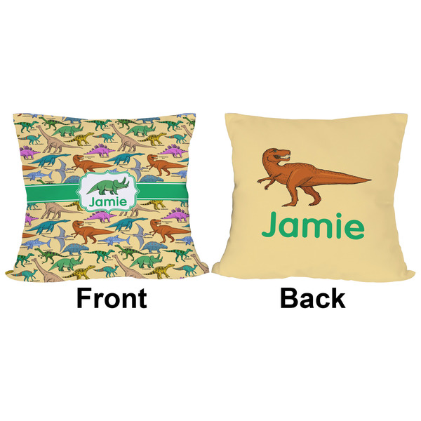 Dinosaurs Outdoor Pillow - 16x16