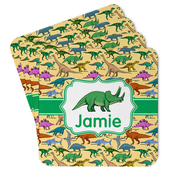 Custom Dinosaurs Paper Coasters (Personalized)