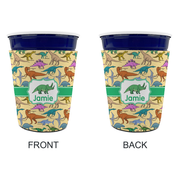 Dinosaurs Party Cup Sleeves - without bottom - Approval