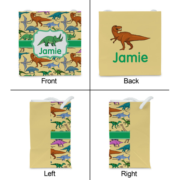 Dinosaurs Party Favor Gift Bag - Gloss - Approval